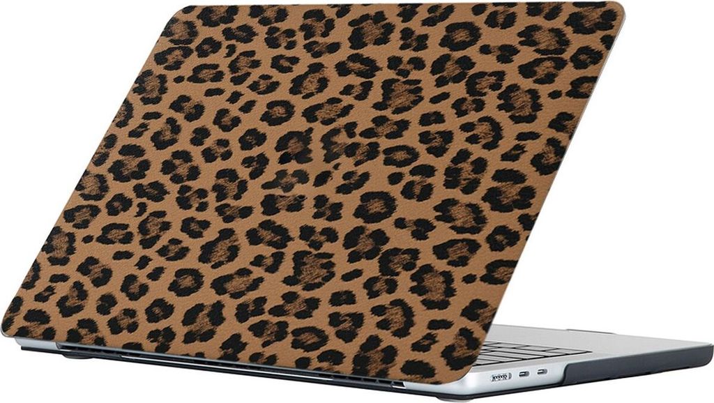 Mobigear Hardshell MacBook Air 13 Zoll (2022-2025) Hardcase Hülle MacBook Case - Braun - Model A2681 / A3113 / A3240