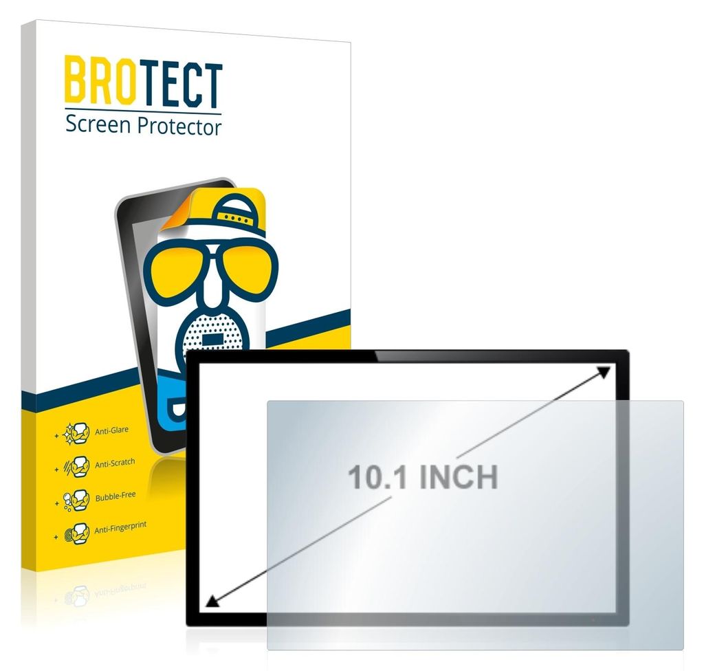 2x BROTECT Schutzfolie für Touch-Panel PCs mit 25.7 cm Produktbild 