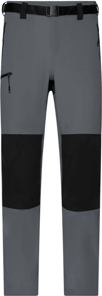 Bi-elastische Outdoorhose in sportlicher Optik carbon/black, Gr. XL