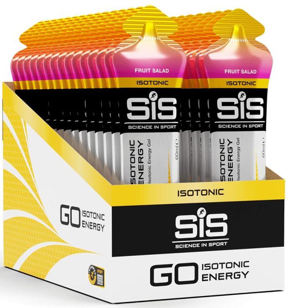 SIS GO Isotonic Energy Gels (30x60ml) Fruit Salad - Energie Produktbild 