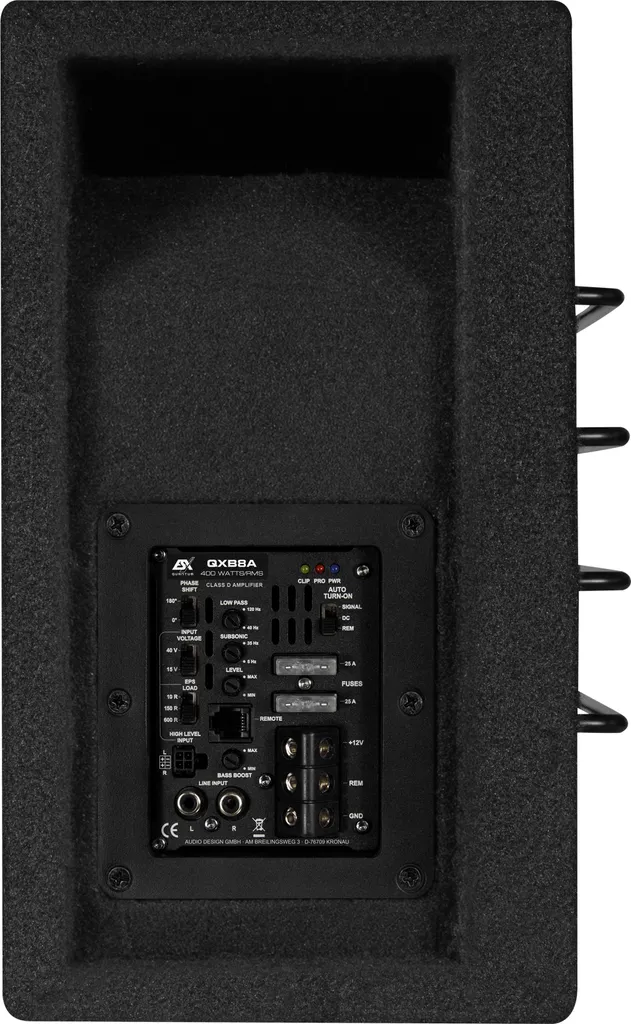 Caisson Actif ESX QXB8A Quantum avec Subwoofer 20cm et Membrane Renforcée - 4