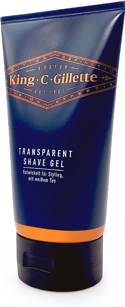 King C. Gillette Transparentes Rasiergel, 150 ml