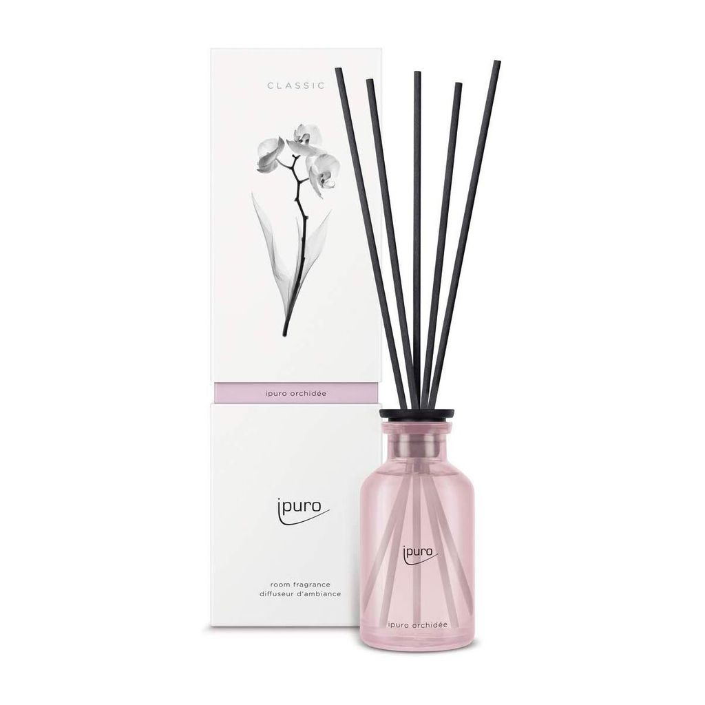 ipuro classic line orchidée, Duftflasche, Schilfaroma-Diffusor, 0,075 l
