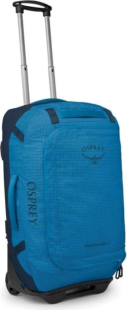 Valise Roulettes 60L Tout Terrain Rolling Transporter Bleu Osprey