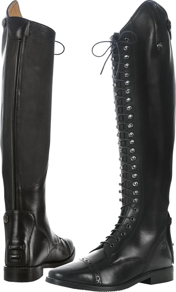 BUSSE Stivali da equitazione Laval in pelle Nero Immagine del prodotto 