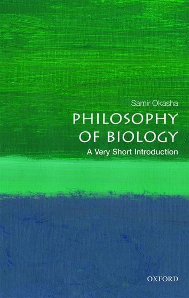 Philosophy Of Biology/very Short Introd – Lingua: Inglese
