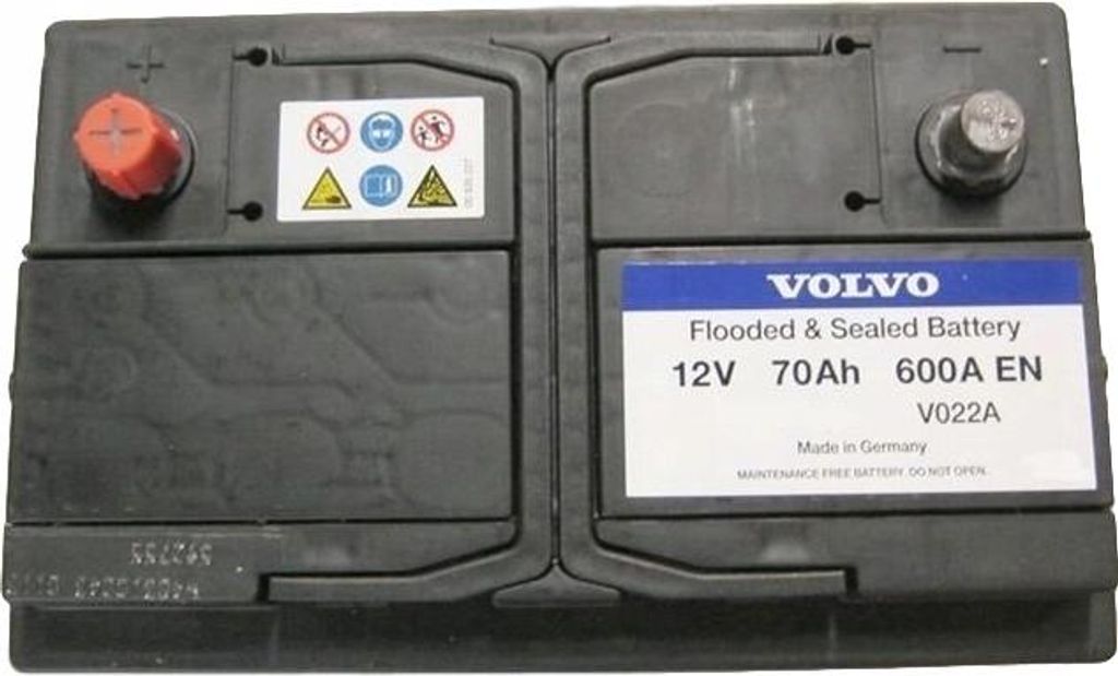VOLVO S80 V70 XC70 Batterie original 600A 70Ah