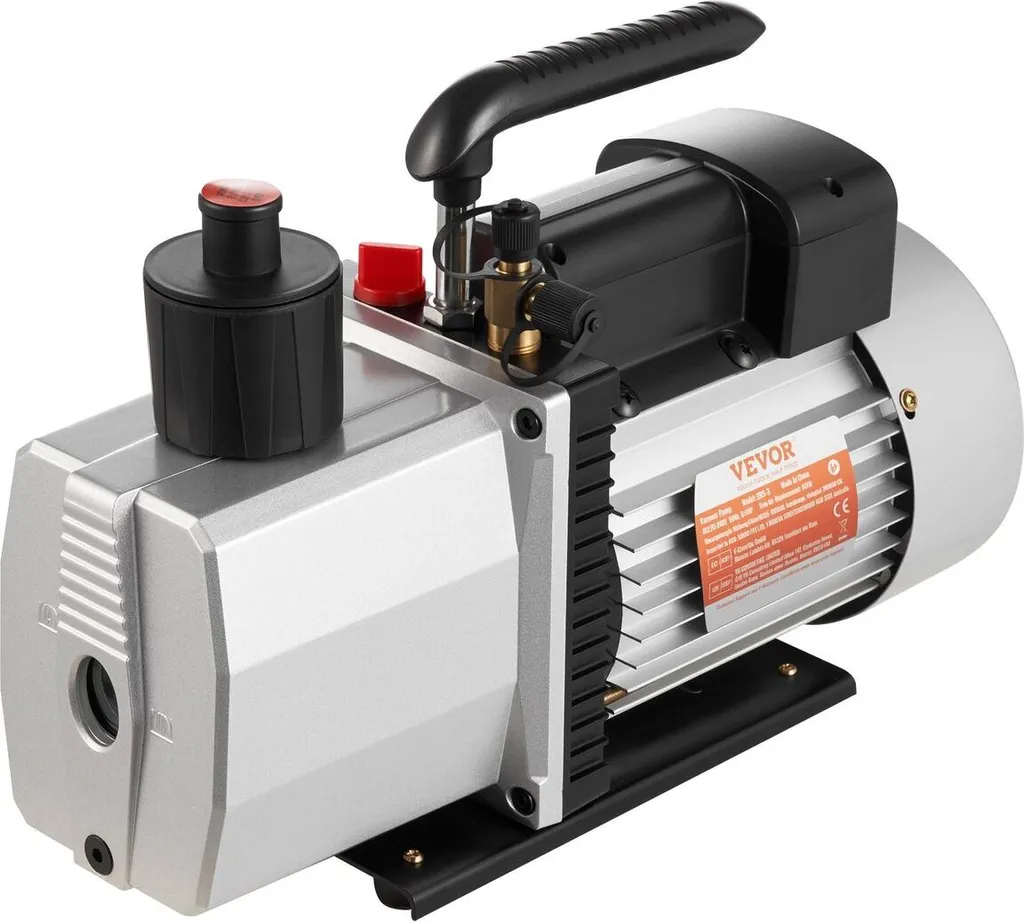 Pompe à vide pour climatisation et froid 8 CFM 15 microns 3/4 HP