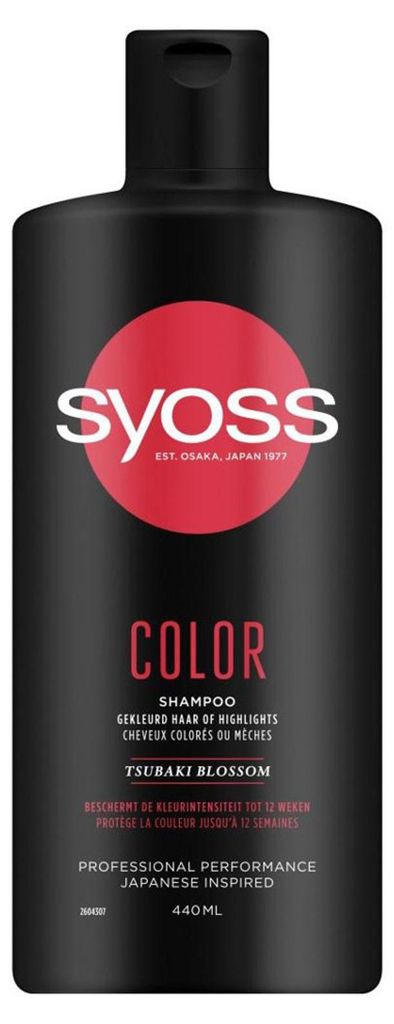 Syoss Color Shampoo - 440 ml Productafbeelding 