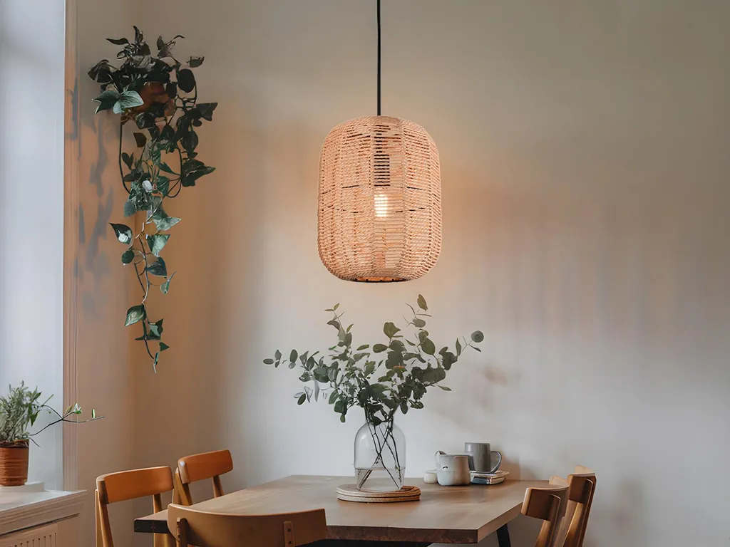 Suspension RUNA noire Trio : éclairage idéal table à manger ou îlot - 9