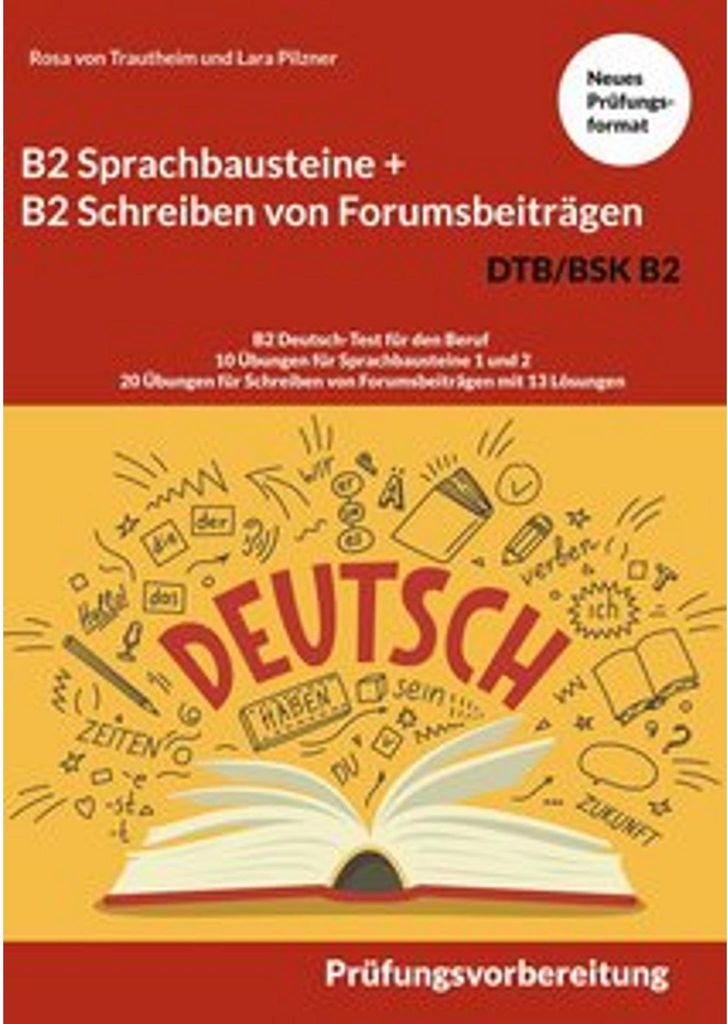 B2 Sprachbausteine + B2 Schreiben von Forumsbeiträgen Obrázek produktu 