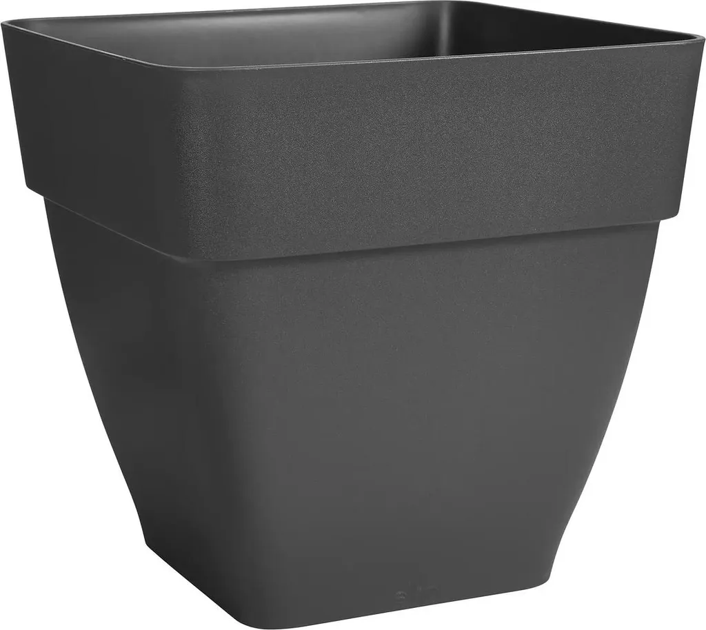 elho® Vibia campana carré 37 cm bac à plantes anthracite en plastique