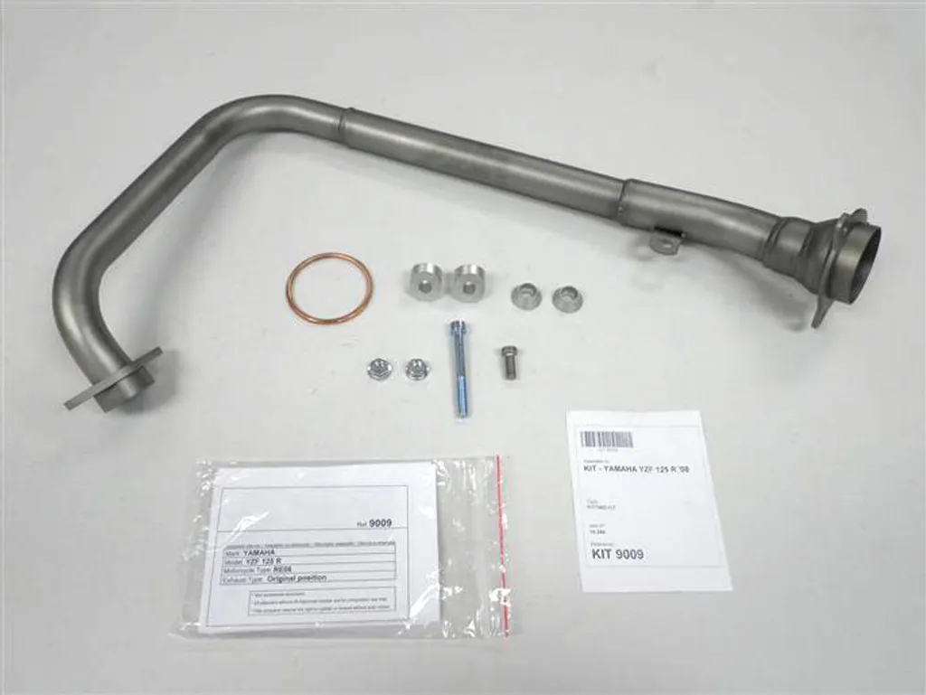 Collecteur IXIL YZF 125 R - Pièce de rechange haute résistance inox