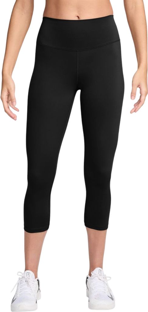 Nike W NK DF ONE HR CROP TIGHT W SCHWARZ S
