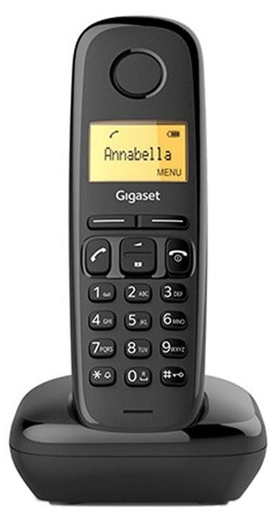 Gigaset A170 Inalámbrico DECT Duo Negro Imagen del producto 