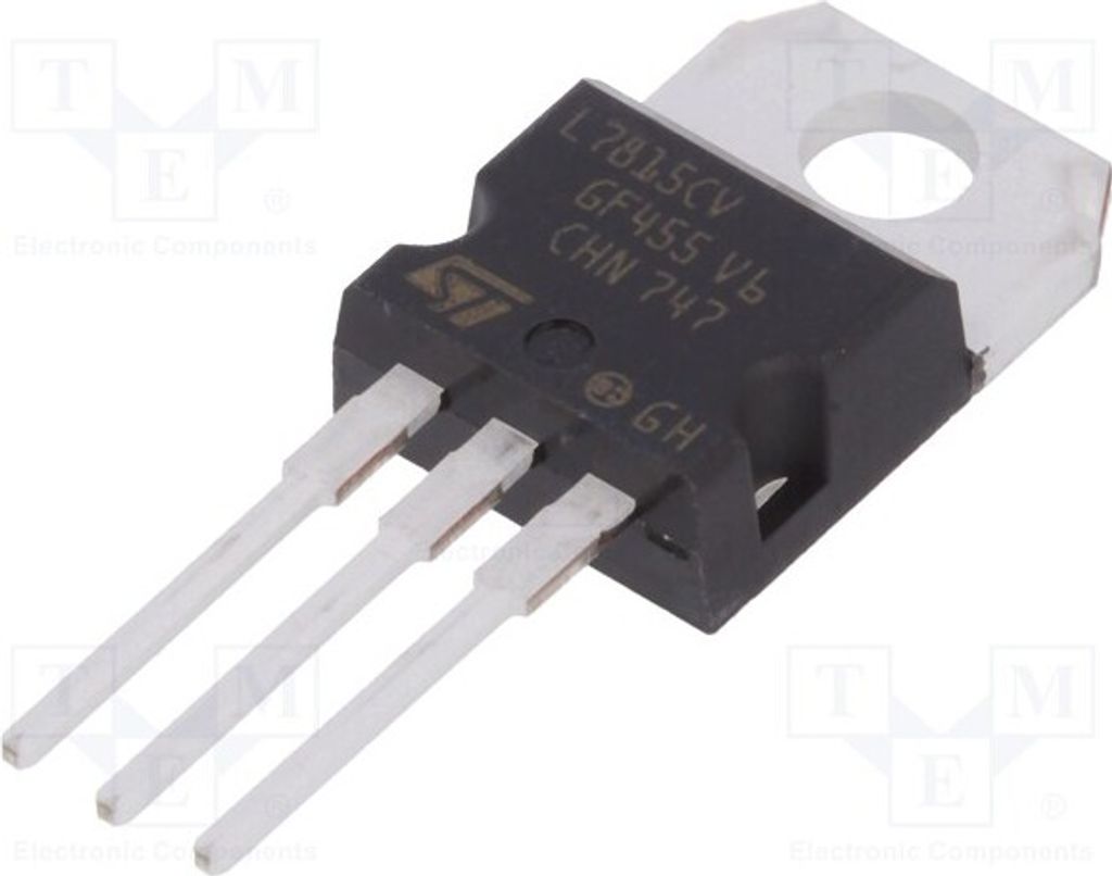 3x IC: Spannungsstabilisator Linie,geregelt(nein) 1,5A 15V L7815CV Ungeregelte S