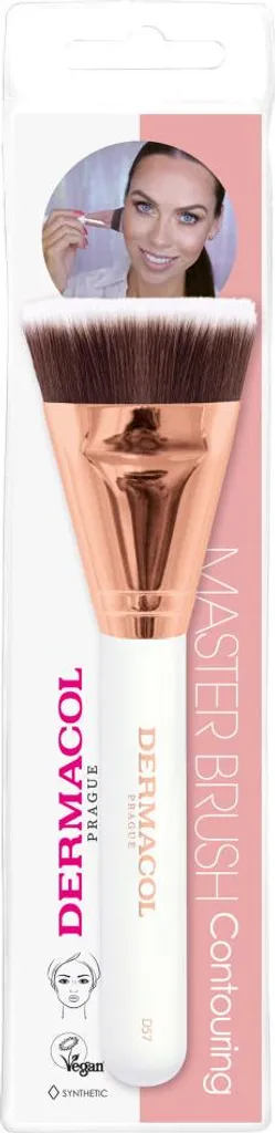Pennello Contouring D57 Oro Rosa Professionale | Pennelli Trucco Viso