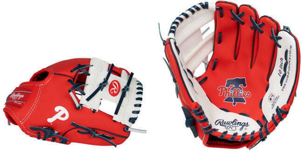 Rawlings MLB Logo Gloves LH 10 Inch Team Phillies Fanzone Artikel