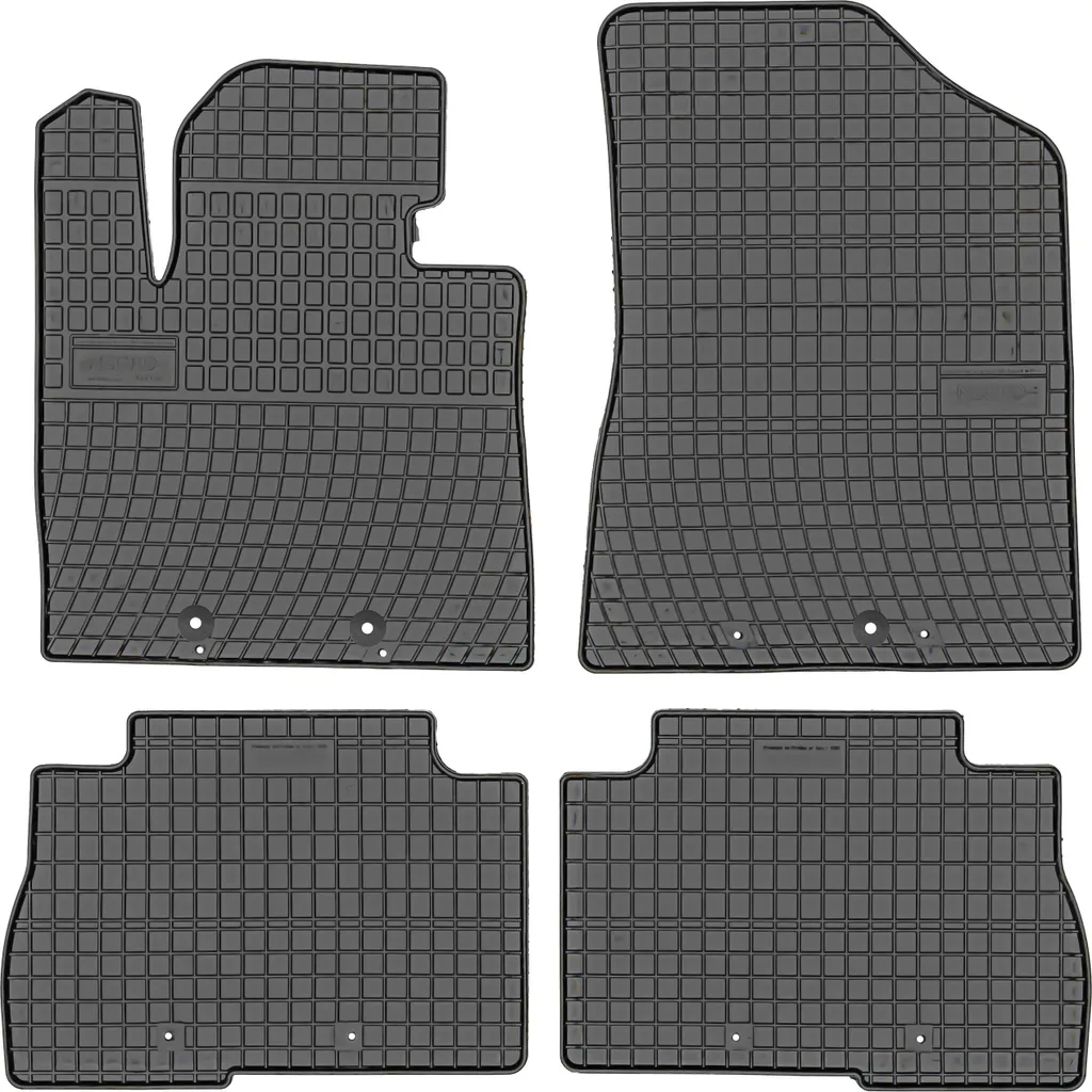 Tappetini Gomma Kia Sorento II 2012-2015 Frogum ET0434 - Misura Perfetta