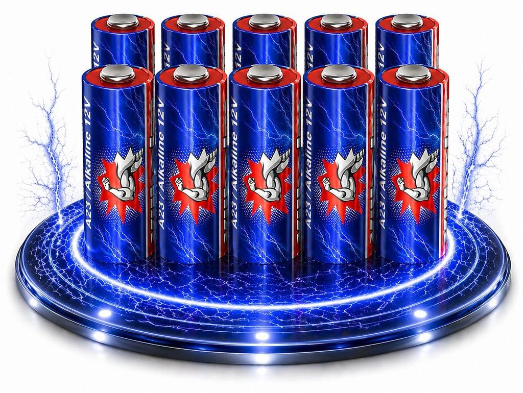 10 x Wilhelm A23 12V Wilhelm Alkaline Batterien MN21 V23GA 23A L1028 12 Volt 55 mAh