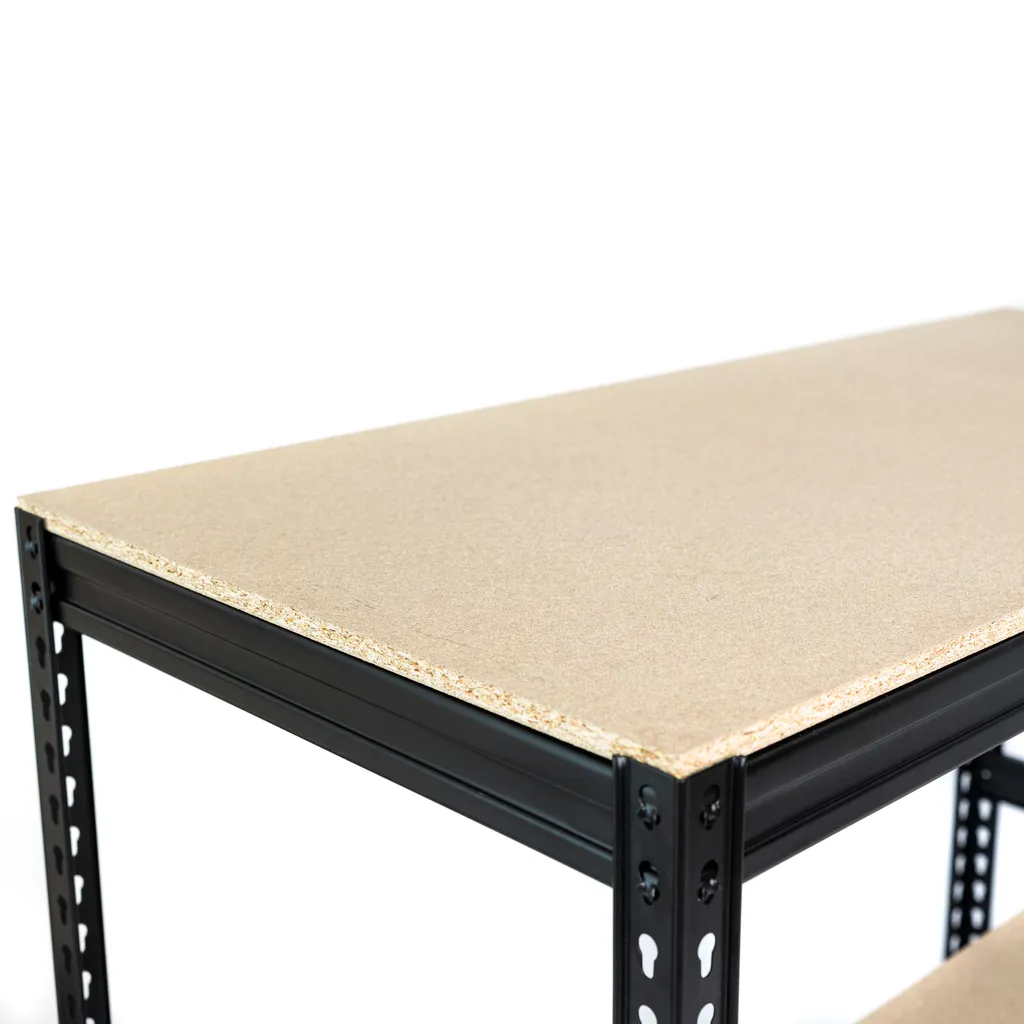 Établi robuste 120 cm ePlatinum à emboîter et structure acier peint 800kg