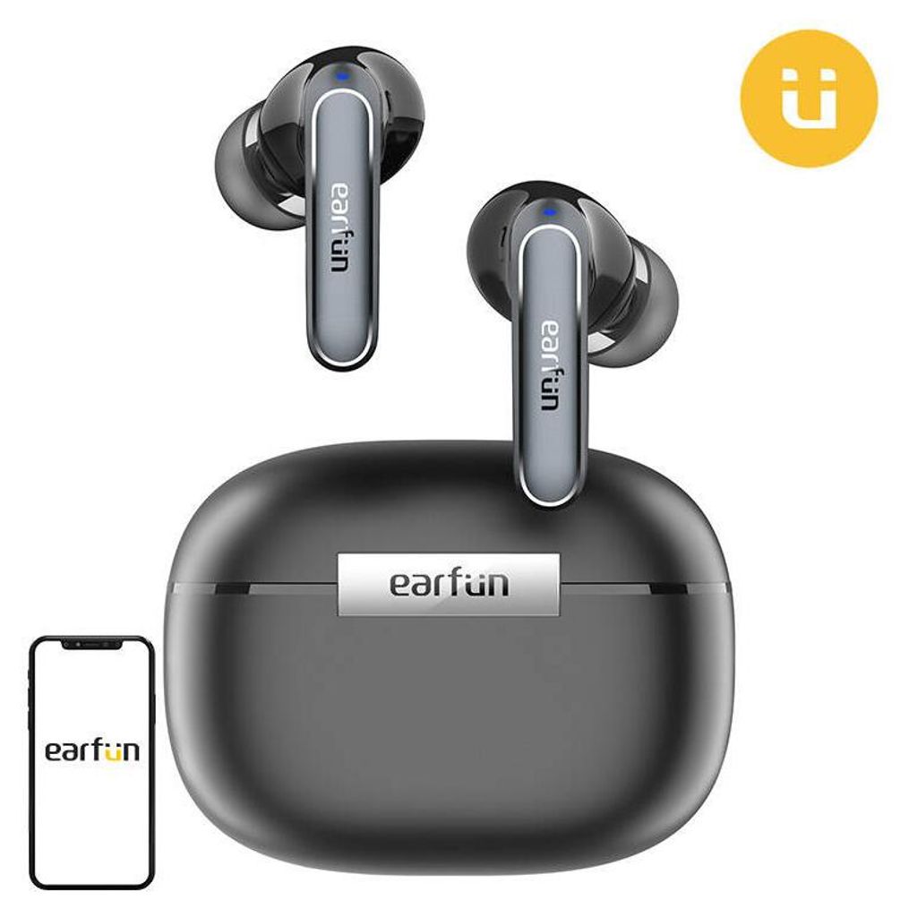 Earfun Earphones TWS EarFun Air2  (black) Image du produit 