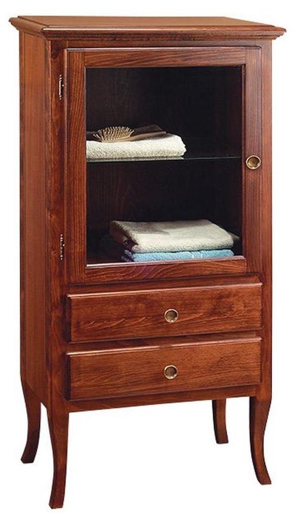 Sapho RETRO Schrank 60x120x38cm, Buche, links