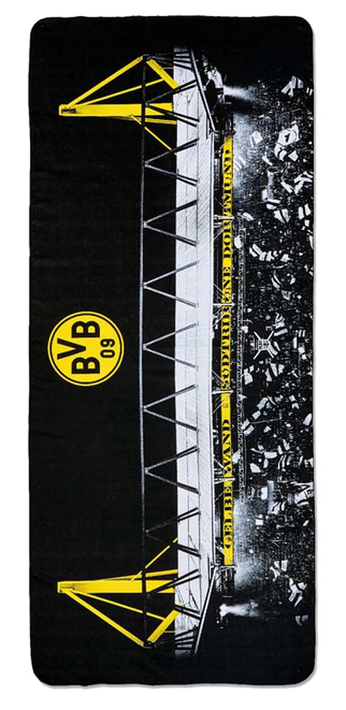 BVB-Handtuch Gelbe Wand 50x100cm Borussia Dortmund NEU 
