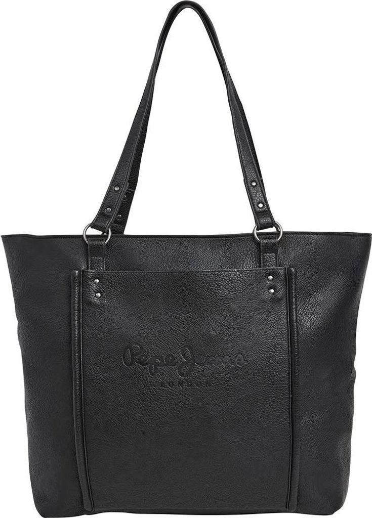 Pepe Jeans Bellamie Code Schultertasche Schwarz Schwarz One Size