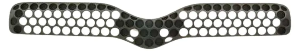 Grille de radiateur avant pour Toyota Yaris, pièce plastique noire OE