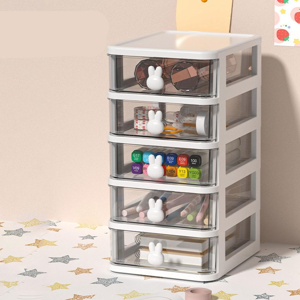 JMYDecor Scatole portaoggetti rettangolari, set di 3 cestini da studio