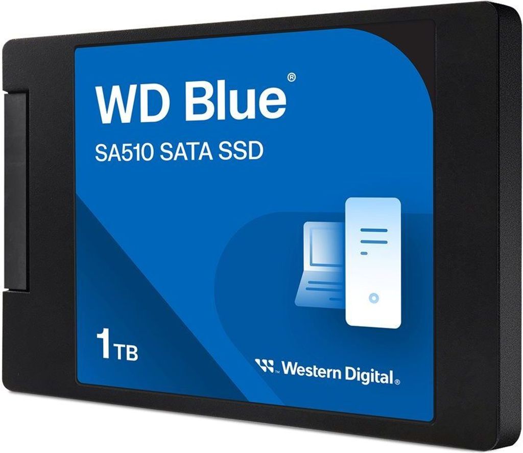 SSD WD Blue 2,5" (6,4 cm) 1TB SATA3 SA510 7mm interno Immagine del prodotto 