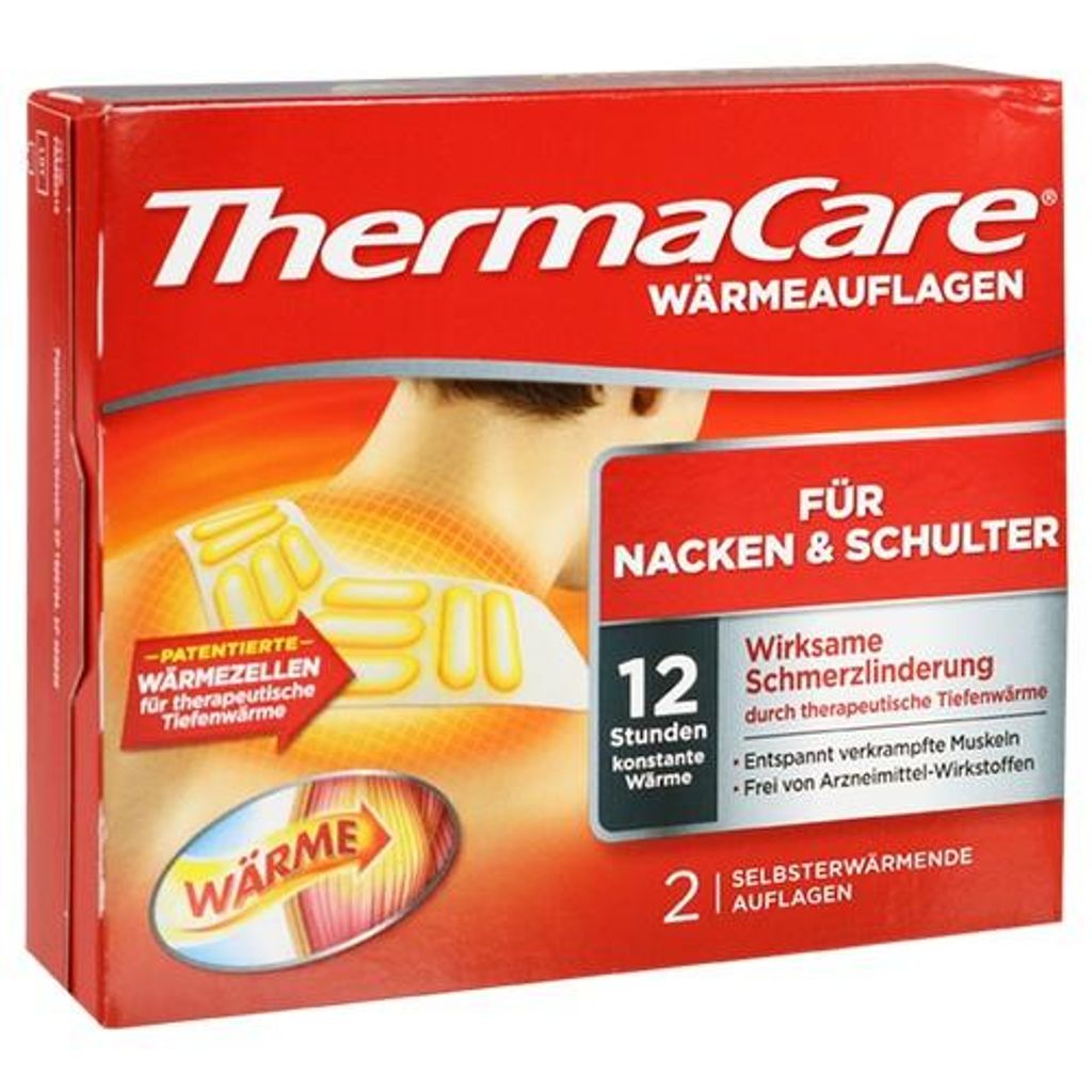 Thermacare Nacken/schulter Auflagen z.Schmerzlind. 2 St