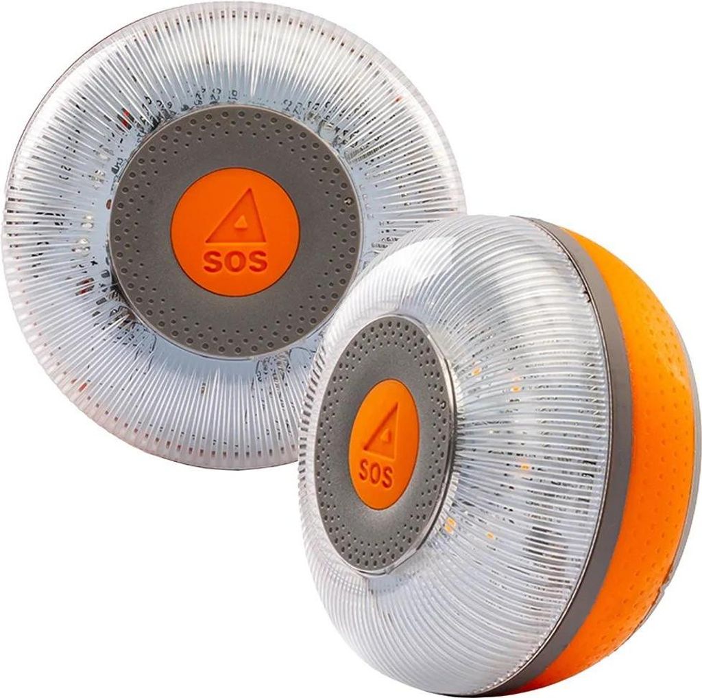 Flash Led Fl-003 Dgt V16 Vernetzte Warnleuchte 2 Einheiten Orange Orange One Size