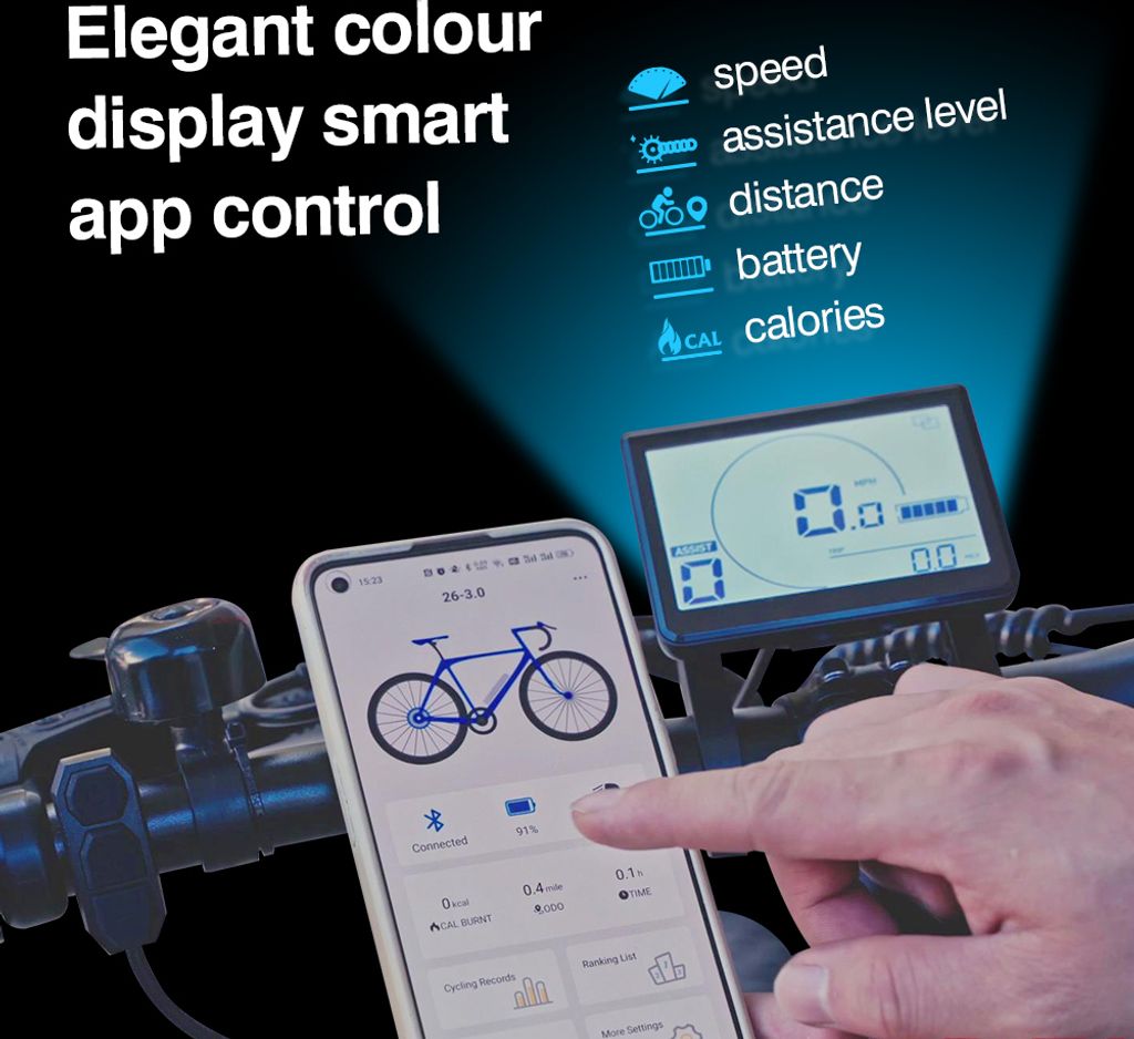 Nakxus 26M208 E-Bike, Elektrofahrrad 26'' Trekkingrad Produktbild 6