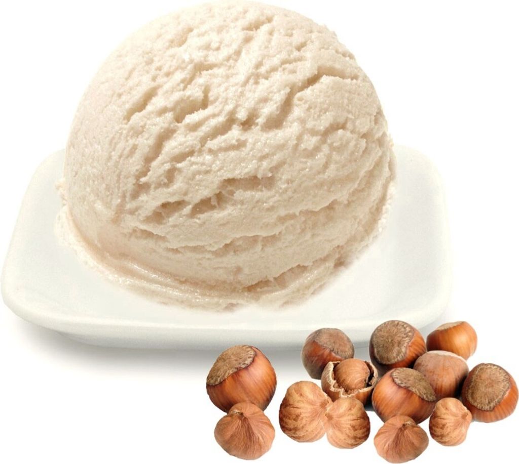Joghurt Haselnuss Low Carb Eis Pulver Vegan Zucker-, laktosefrei 10 kg