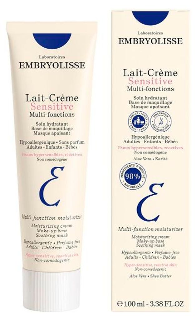Embryolisse, Lait Creme Sensitive, Crema nutriente e Immagine del prodotto 