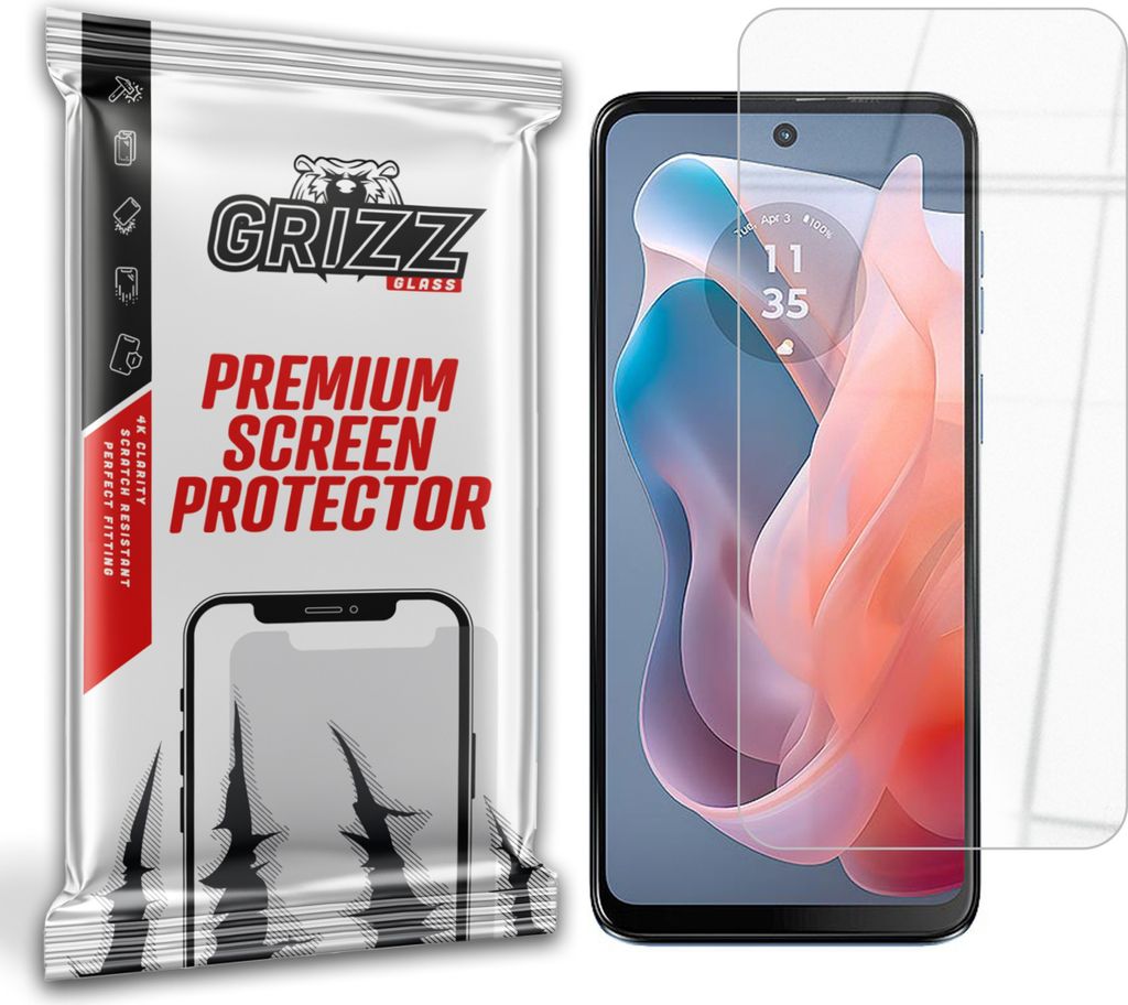 Hybriertes Glas GrizzGlass HybridGlass für Motorola Moto G Play 2024
