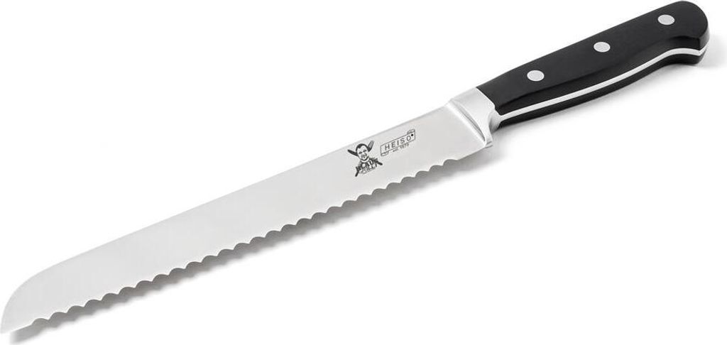 Klaus Grillt Brotmesser 20cm Klinge - 33cm Gesamtlänge - Sägeklinge