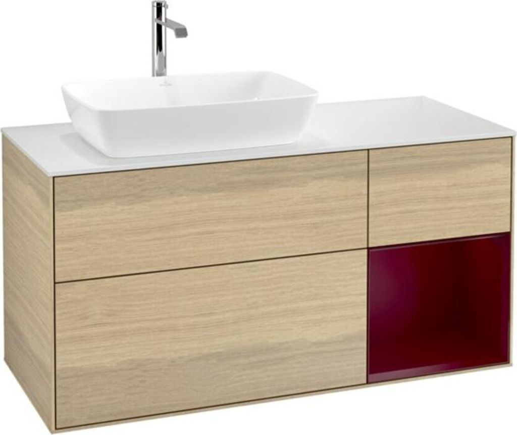 Villeroy & Boch F811HBPC Waschbeckenunterschrank Finion F81