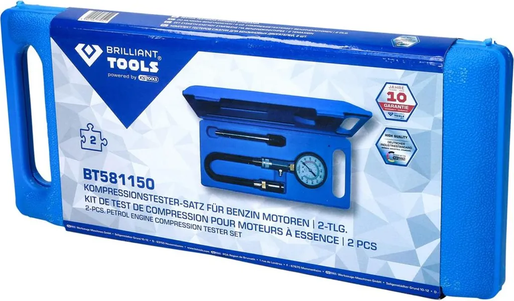Solution Perte de Puissance : Testeur de Compression Moteur Essence - 9