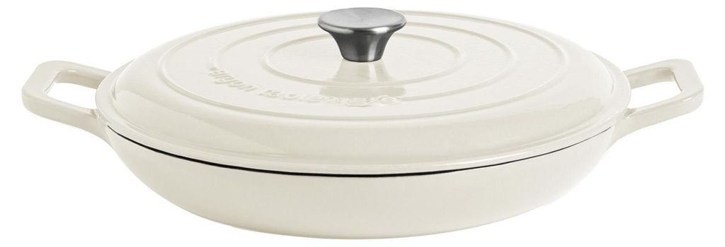 Flache Gusseisen-Auflaufform – 2,3 l – Kieselglanz Produktbild 