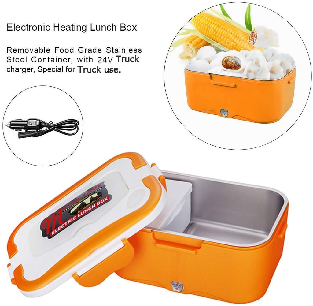 Elektrische Lunchbox 24V 12V Speisenwärmer,Kostwärmer für Auto Haushalt Camping