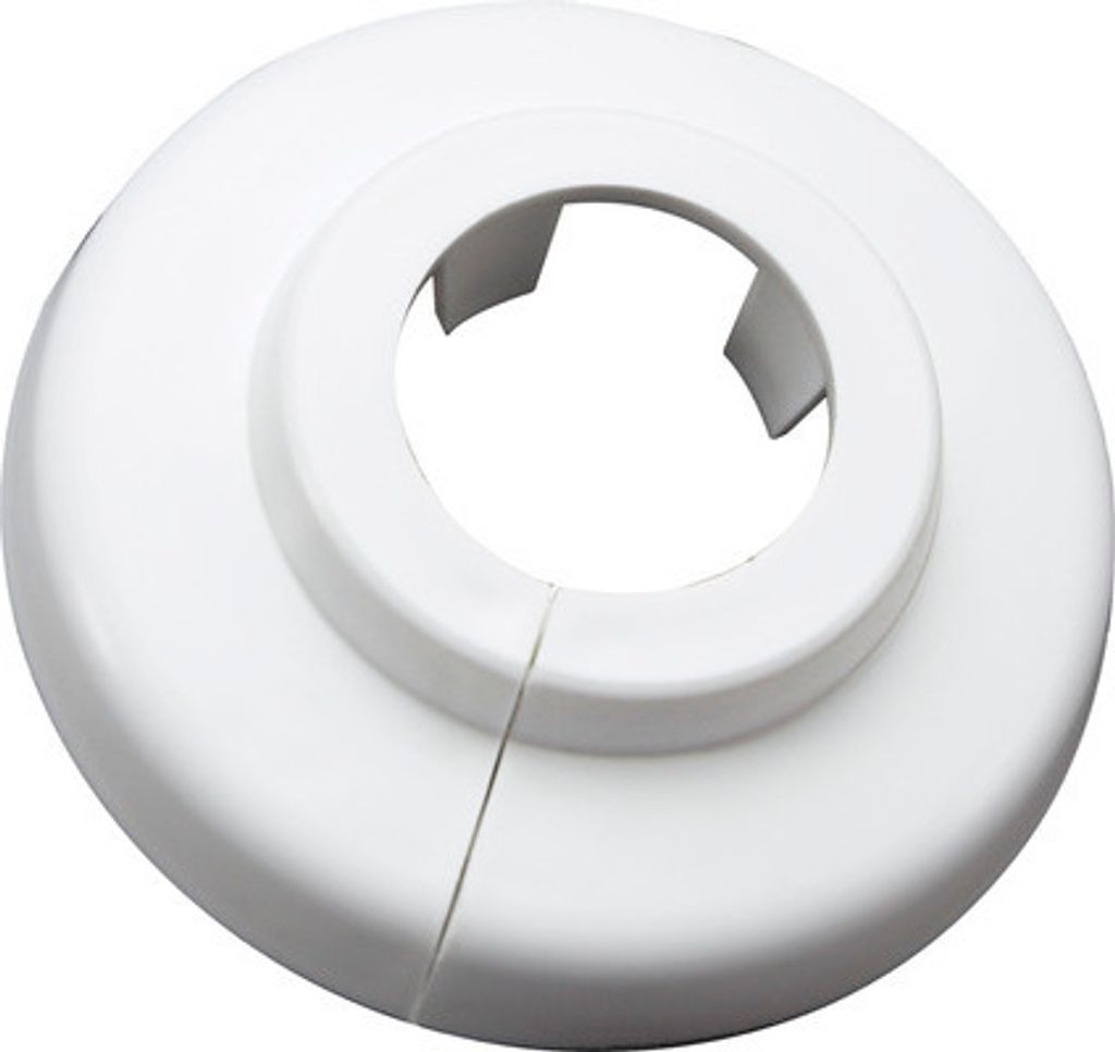 Heizkörperrosette Kunststoff weiß selbsthaftend 18 mm Produktbild 