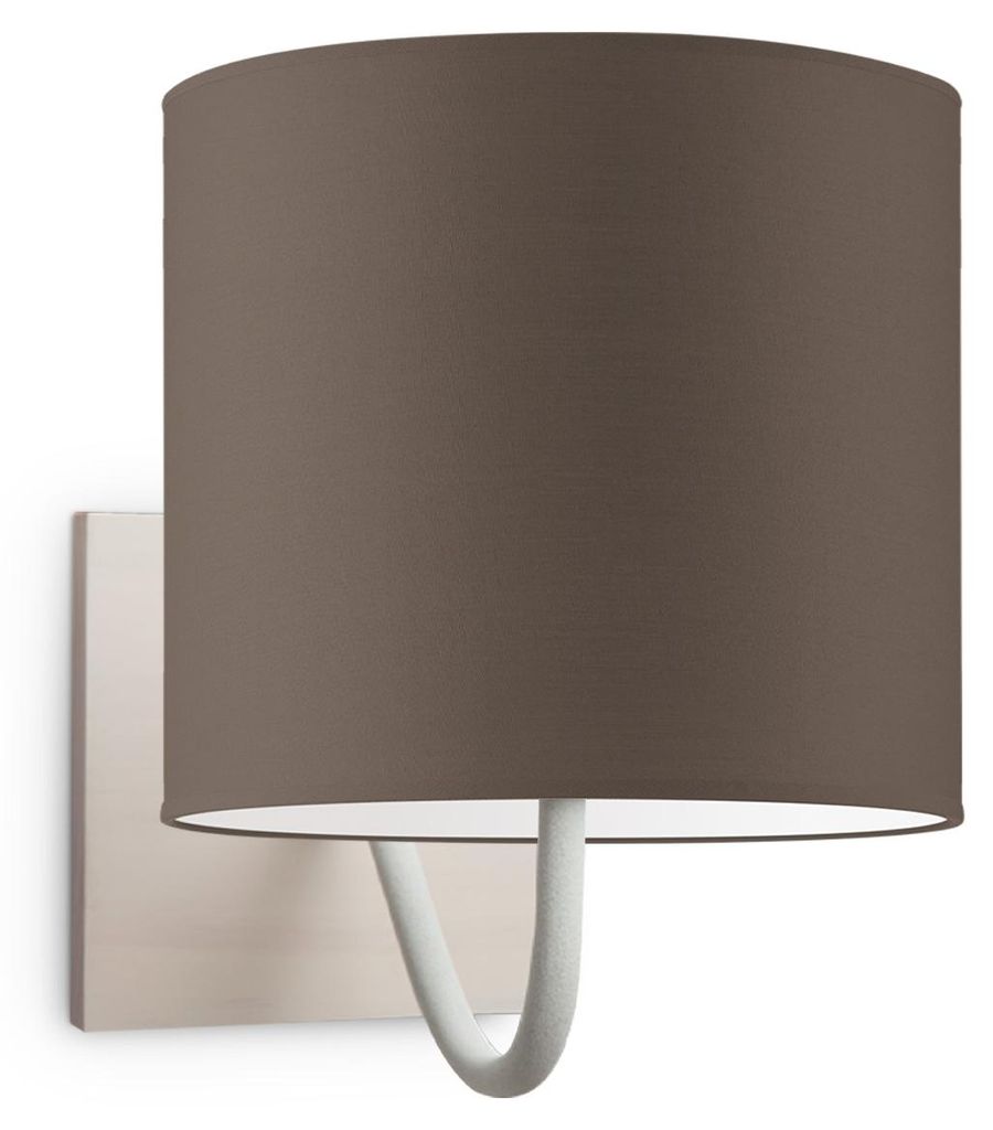 Home Sweet Home Wandleuchte - Beach E27 Lampensockel taupe 20cm