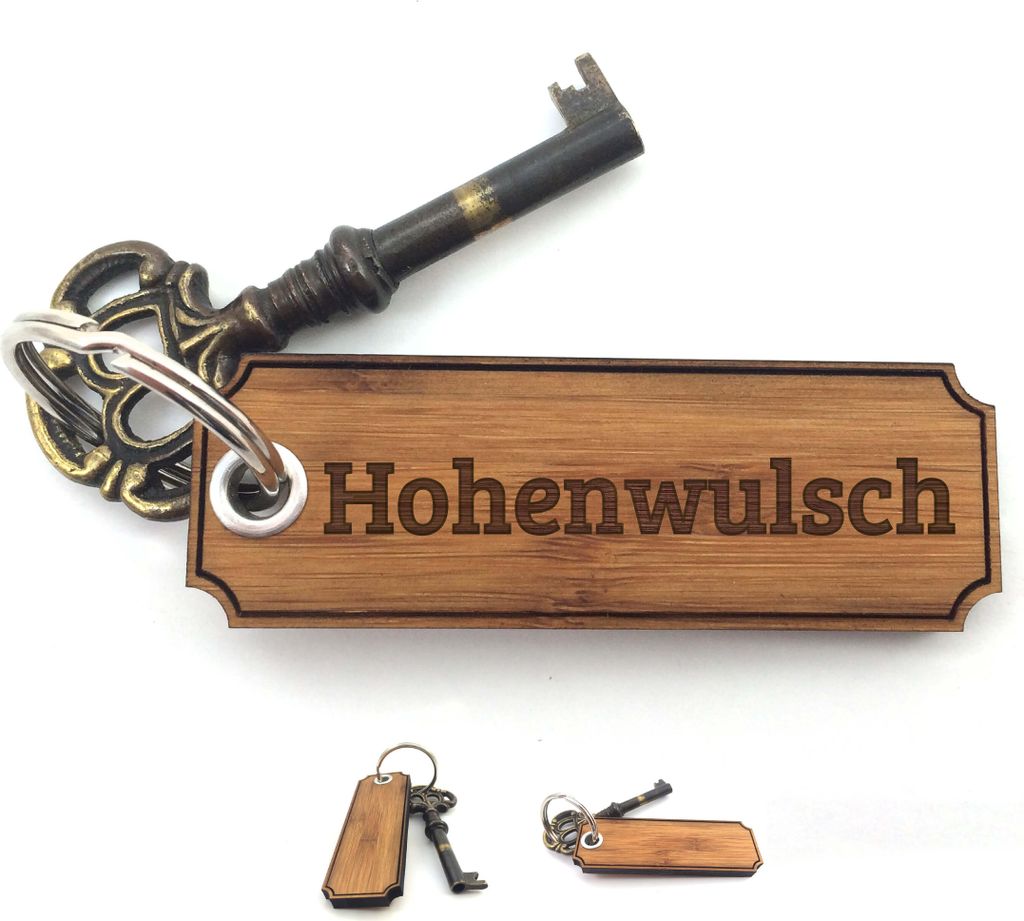 Mr. & Mrs. Panda Glücksbringer Hohenwulsch - Bambus - Geschenk, Holzanhänger, schutzengel anhänger, für tasche, Gravur, Schlüssel, Geschenke, ...