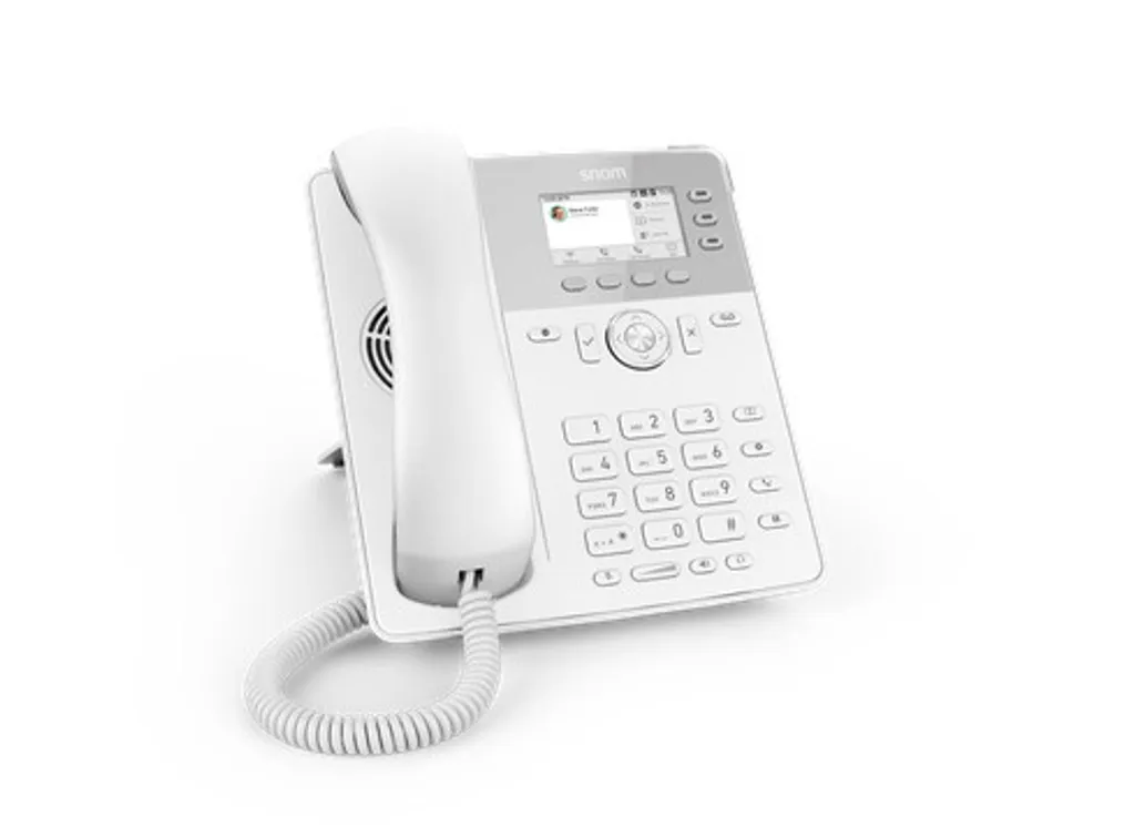 Téléphone VoIP Snom D717 idéal pour le travail collaboratif