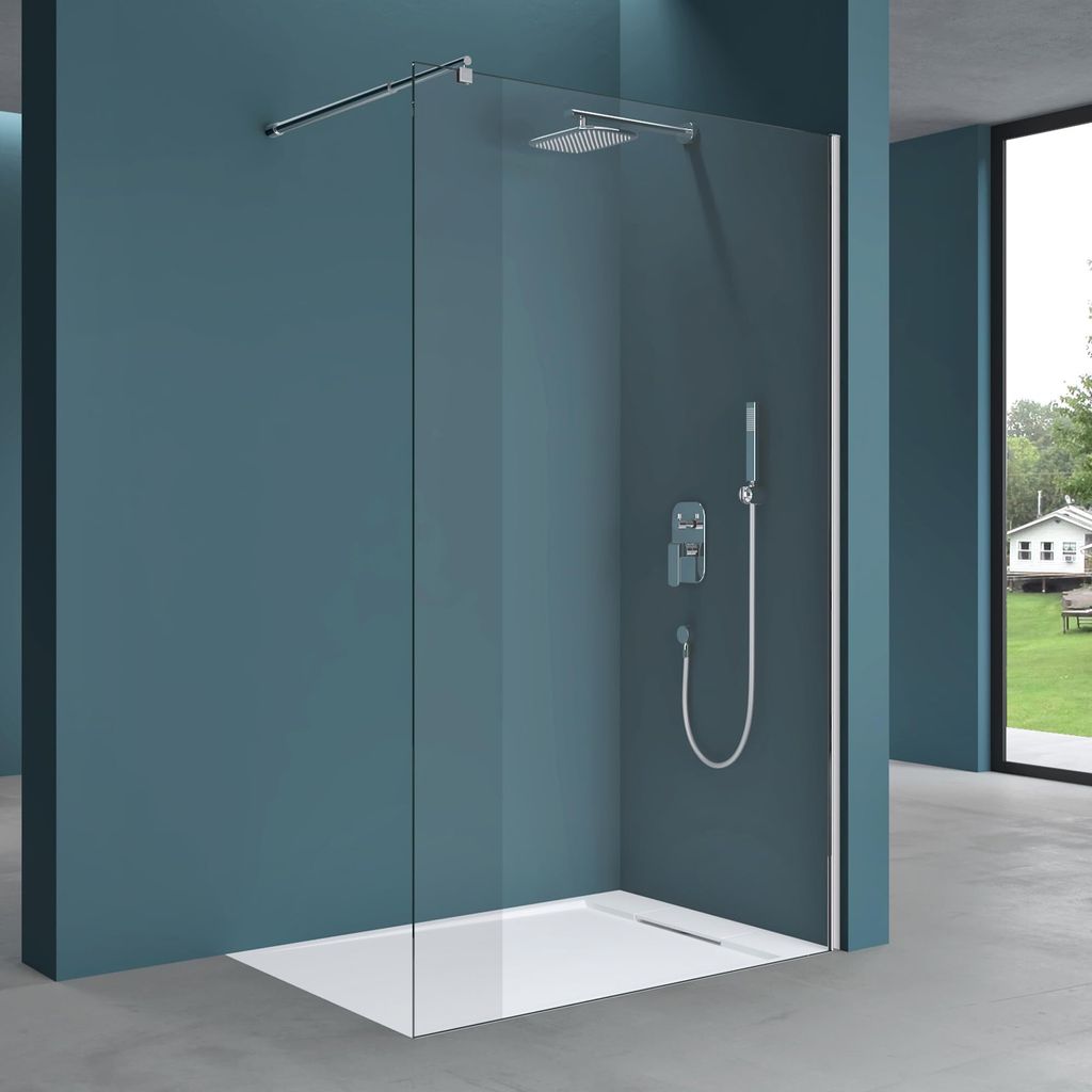 Mai & Mai Duschwand für Dusche Duschabtrennung 120x200cm Produktbild 