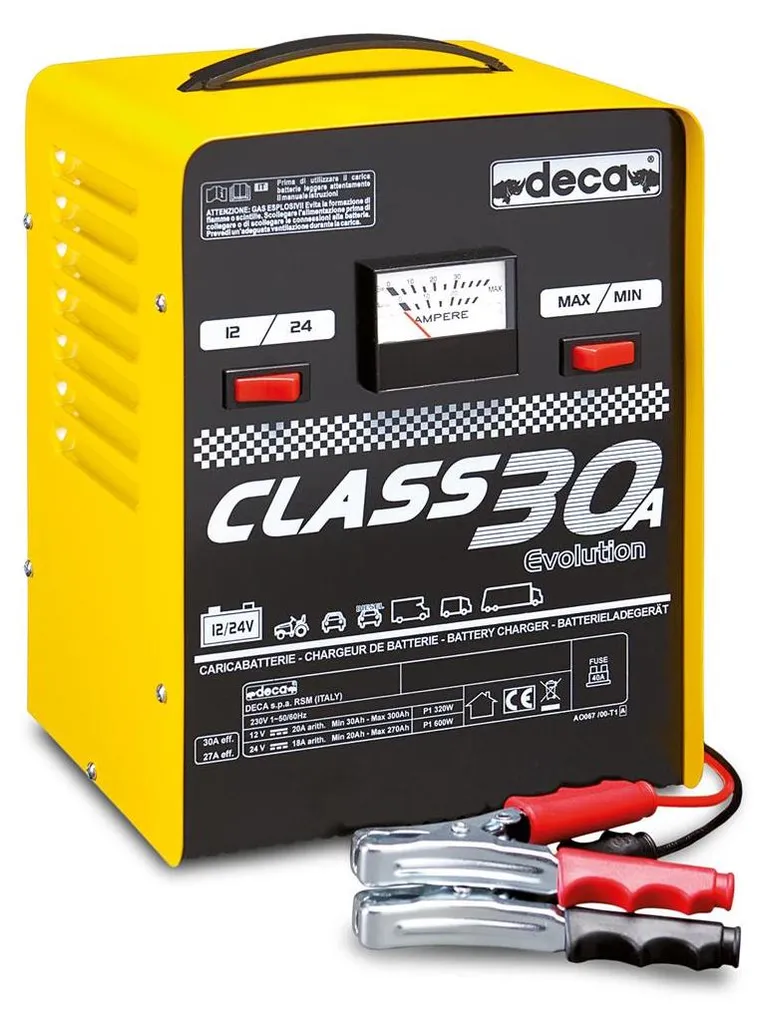 Chargeur portable pour démarrage voiture Deca 600 W 30 A universel