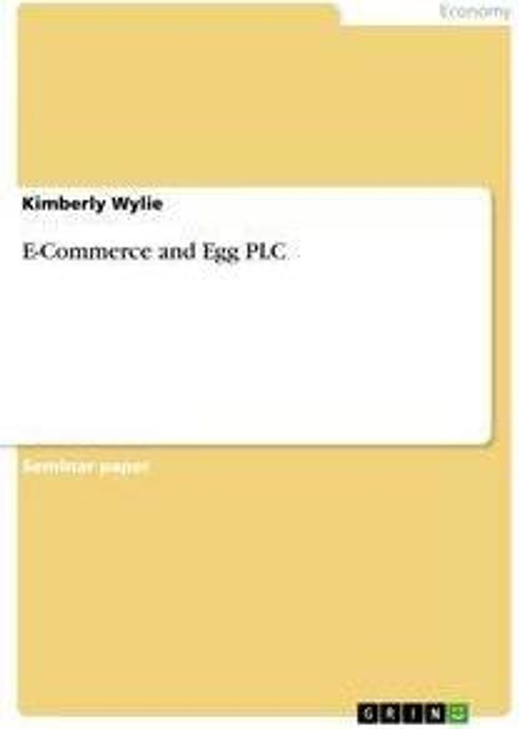 E-Commerce and Egg PLC